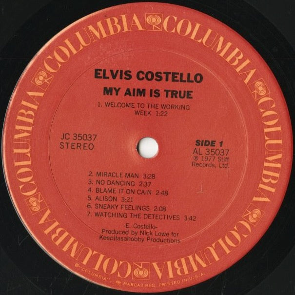 Elvis Costello / エルヴィス・コステロ / My Aim Is True (JC 35037)