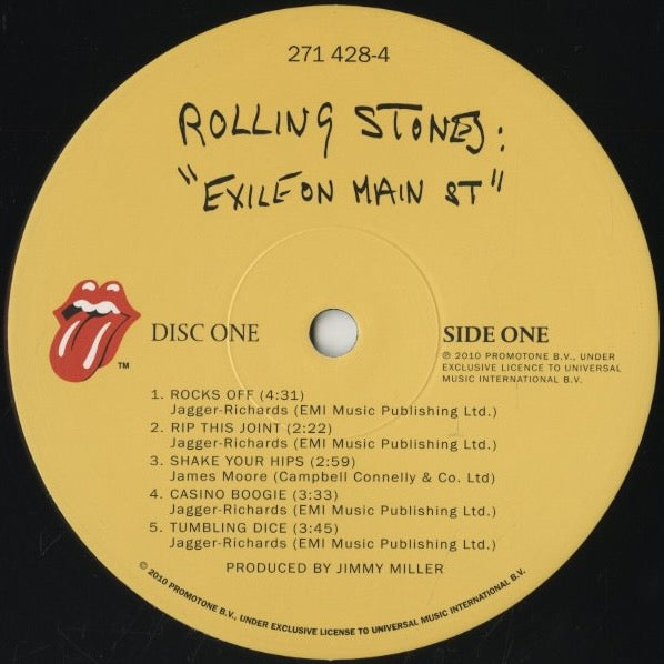 Rolling Stones / ローリング・ストーンズ / Exile On Main St. (271 428-6)