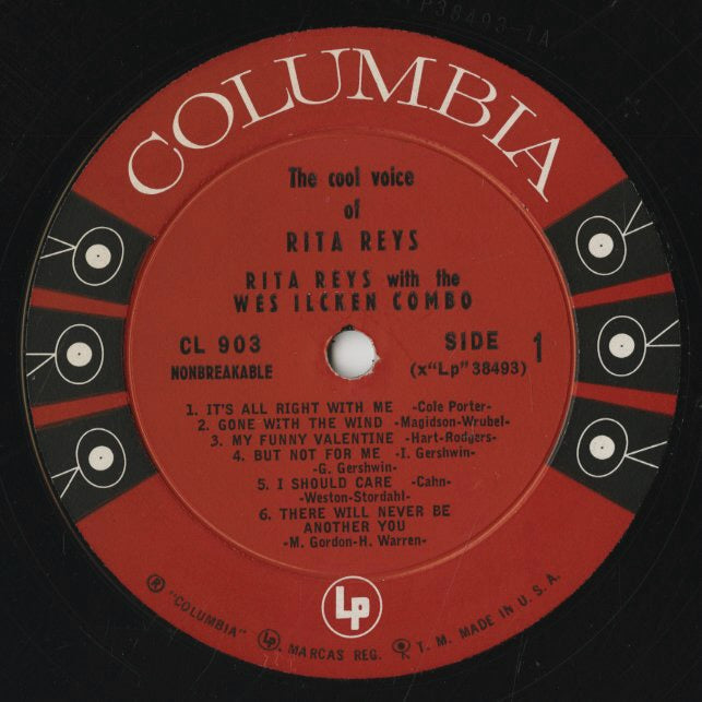 Rita Reys / リタ・ライス / The Cool Voice Of Rita Reys (CL 903)