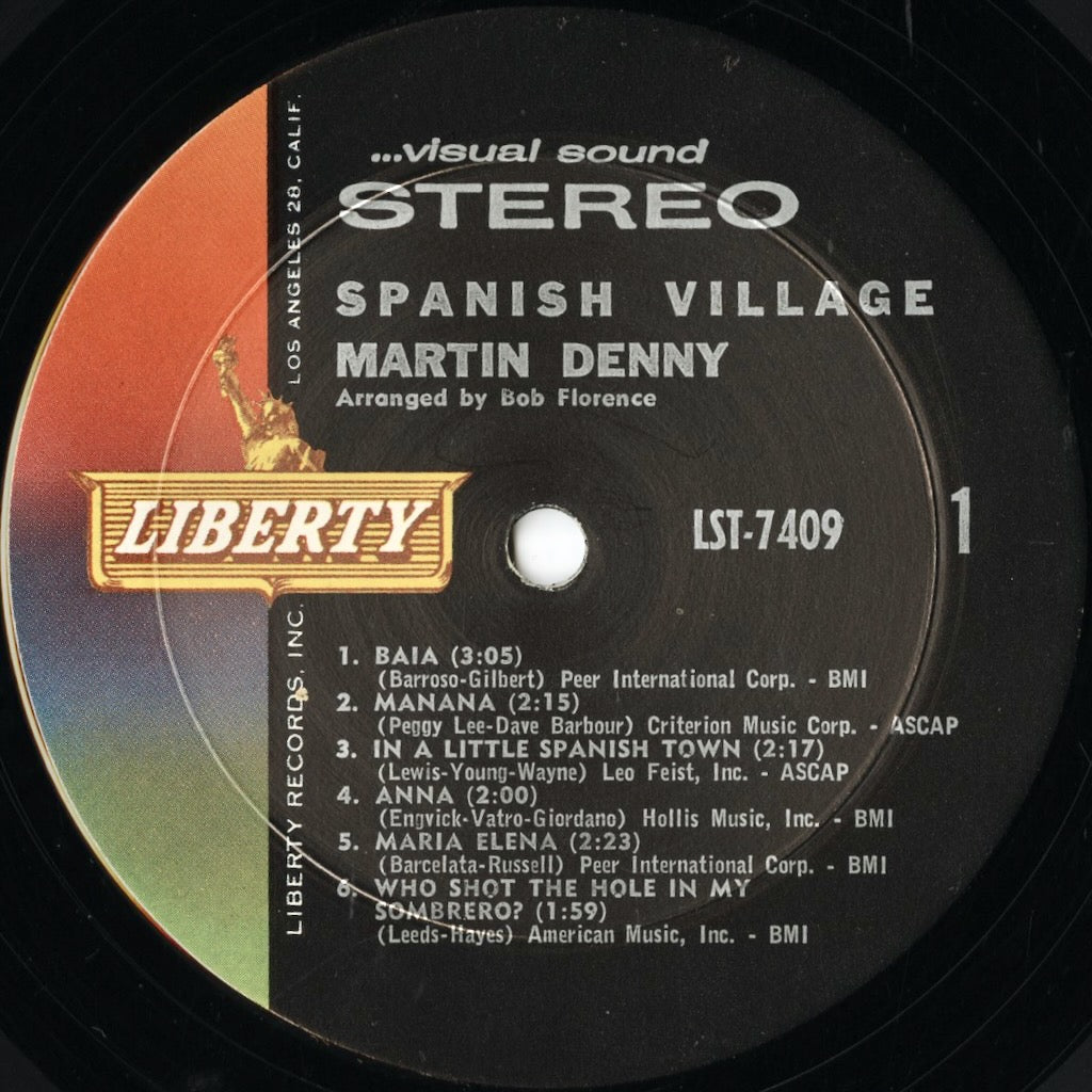 Martin Denny / マーティン・デニー / Spanish Village (LST-7409) STEREO