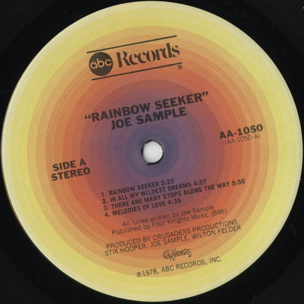 Joe Sample - Rainbow Seeker (AA-1050) 1978 US ABC|中古LP