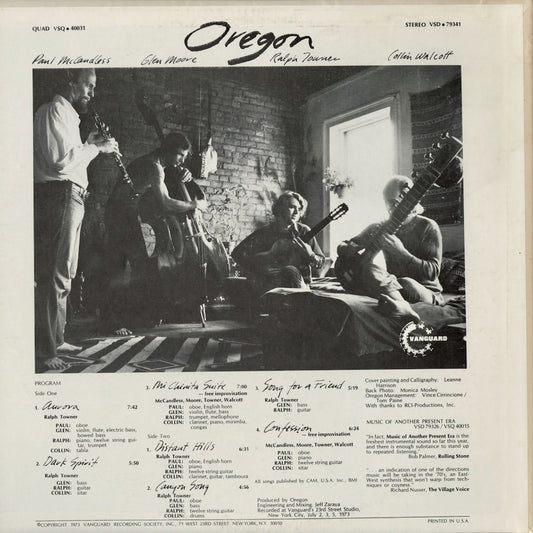 Oregon - Distant Hills (VSD-79341) 1973 US Vanguard|中古LP