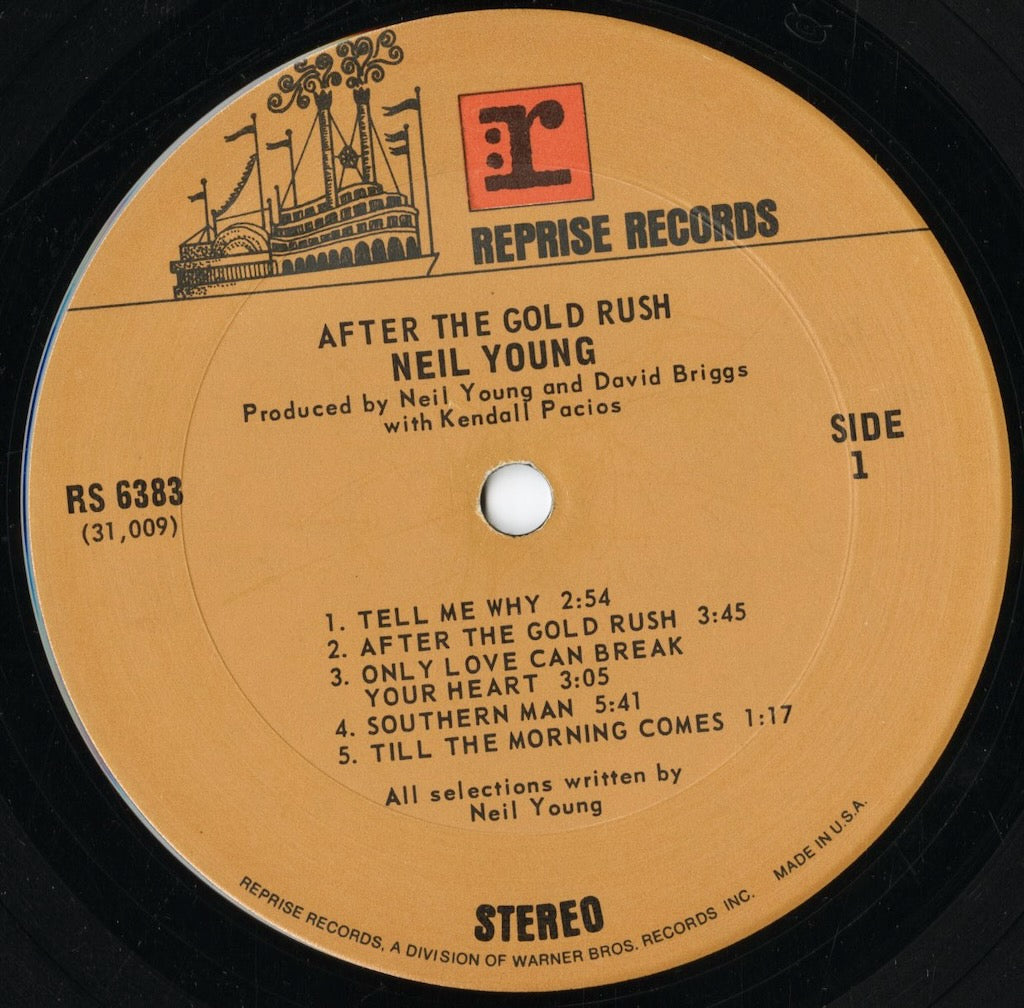 Neil Young - After The Gold Rush (RS 6383) 1970 US Reprise|中古LP