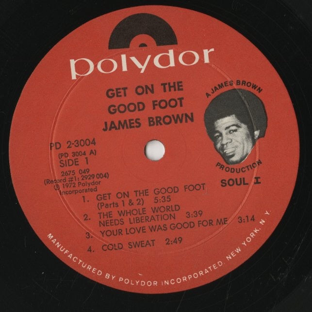 James Brown / ジェイムス・ブラウン / Get On The Good Foot (PD2-3004)