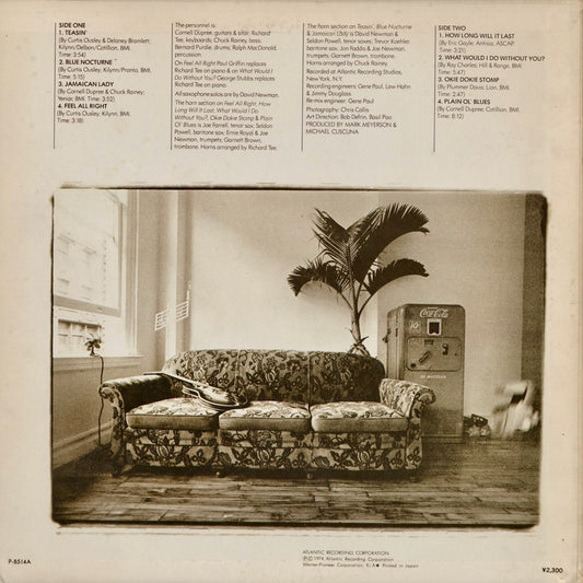 Cornell Dupree – Teasin' (P-8514A) 1974 JPN Atlantic|中古LP
