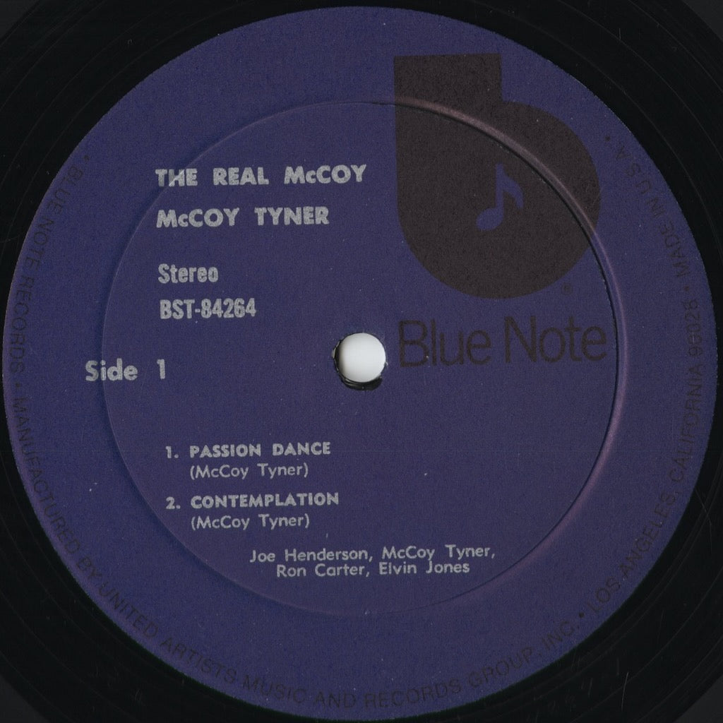 McCoy Tyner - The Real McCoy (BST 84264) 1973 US Blue Note|中古LP