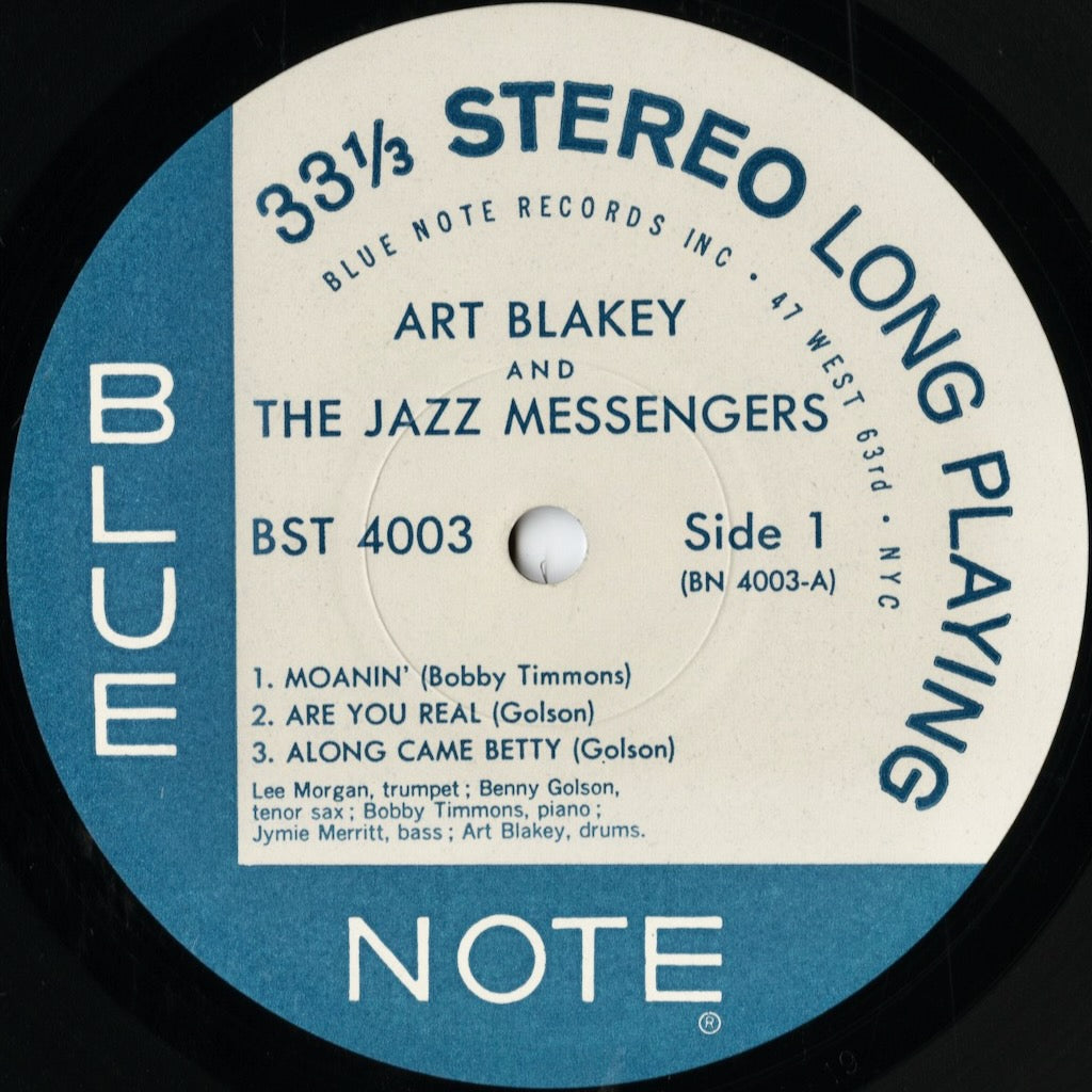 Art Blakey And The Jazz Messengers / アート・ブレイキー&ジャズ・メッセンジャーズ / Moanin' (BST-84003)