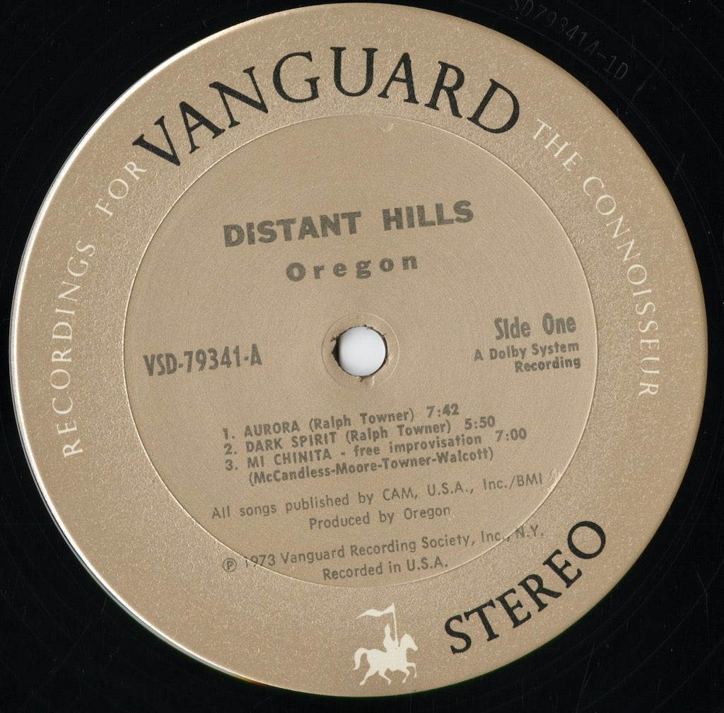 Oregon - Distant Hills (VSD-79341) 1973 US Vanguard|中古LP