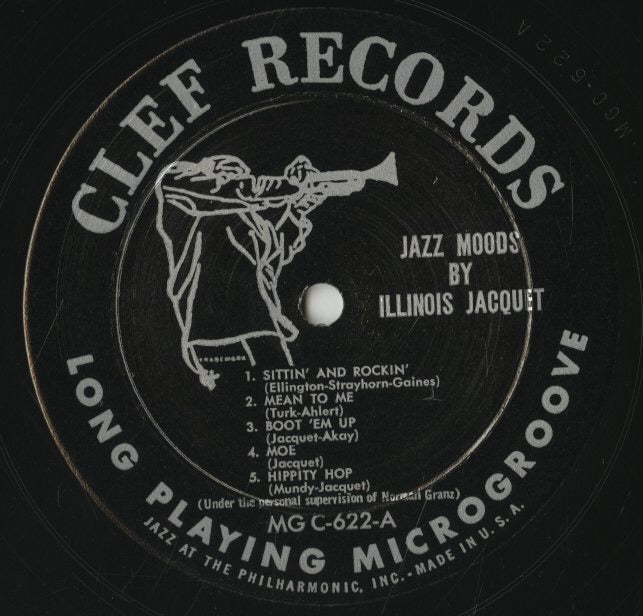 Illinois Jacquet / イリノイ・ジャケー / Jazz Moods (MG C-622)