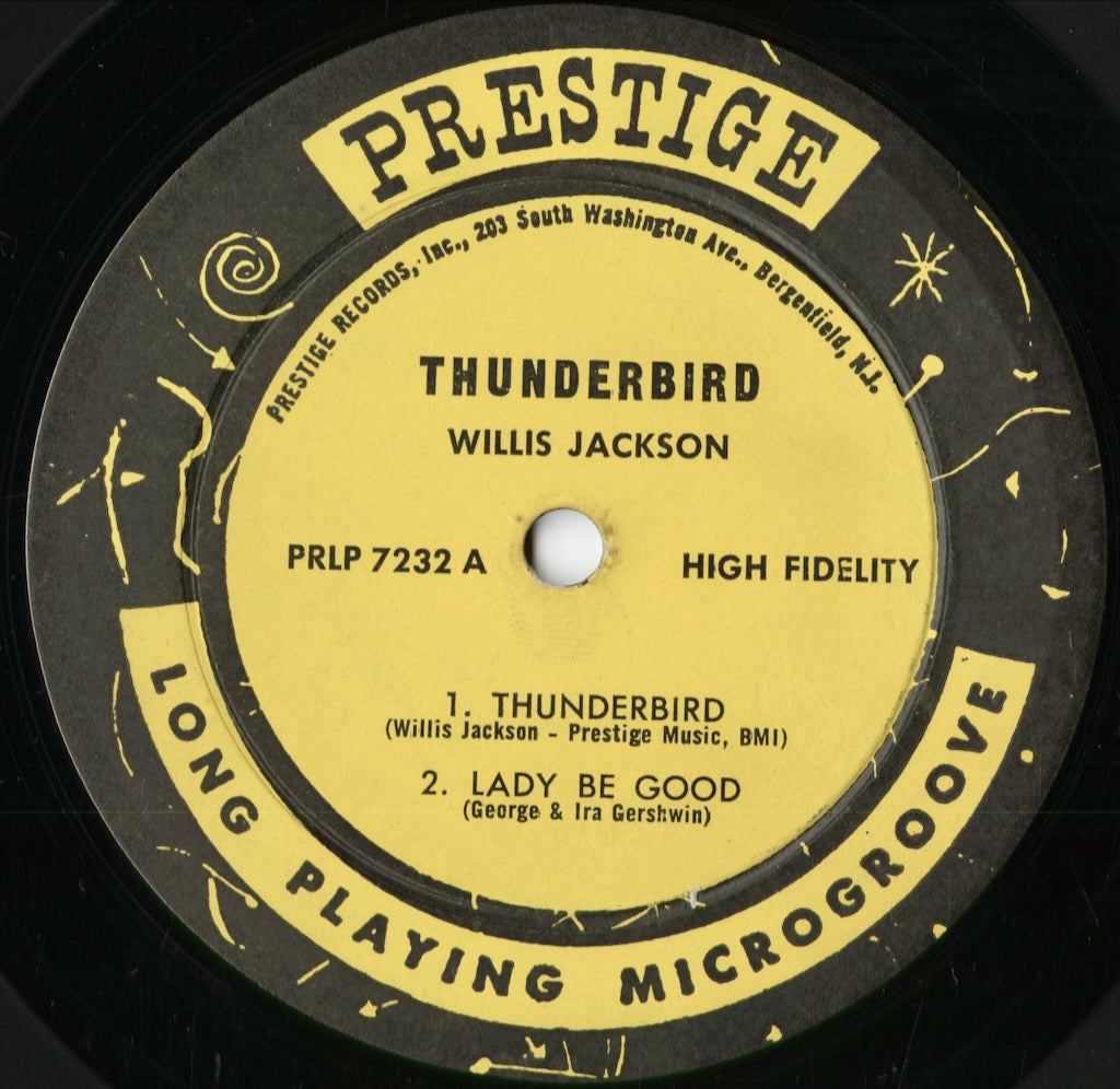 Willis Jackson - Thunderbird (PRLP 7232) 1962 US Prestige|中古LP