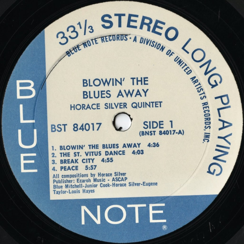 Horace Silver - Blowin' The Blues Away (BST-84017) LP 1972 US Blue Note|中古LP