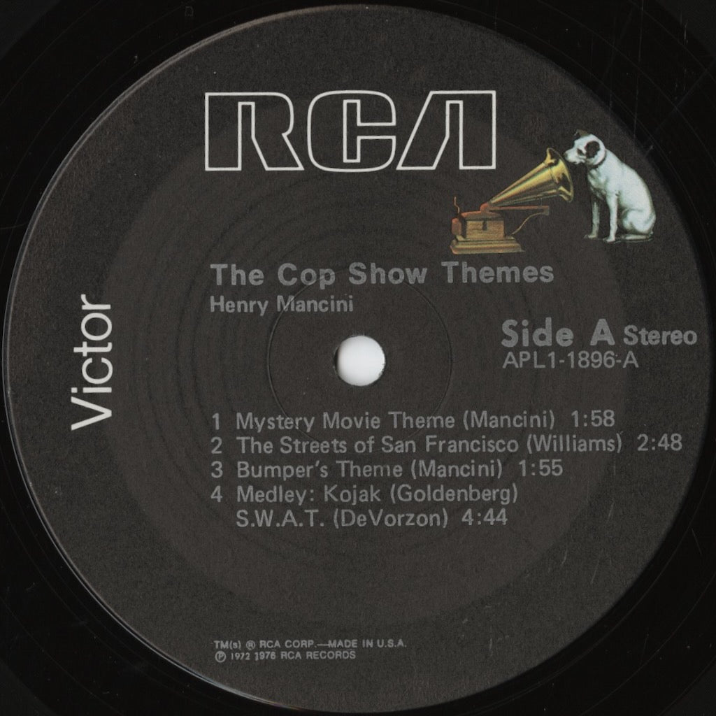 Henry Mancini / ヘンリー・マンシーニ / The Cop Show Themes (APL1-1896)