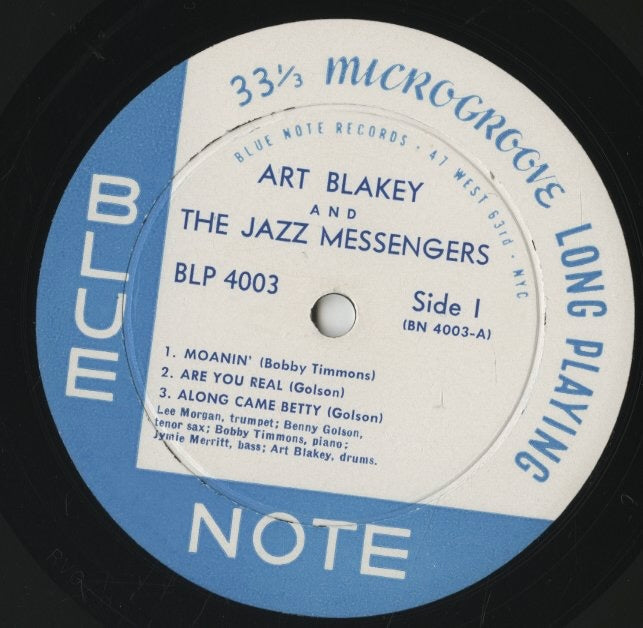 Art Blakey And The Jazz Messengers / アート・ブレイキー&ジャズ・メッセンジャーズ (BLP 4003)