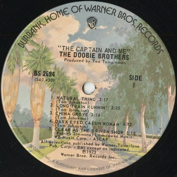 The Doobie Brothers / ドゥービー・ブラザーズ / The Captain And Me (BS 2694)