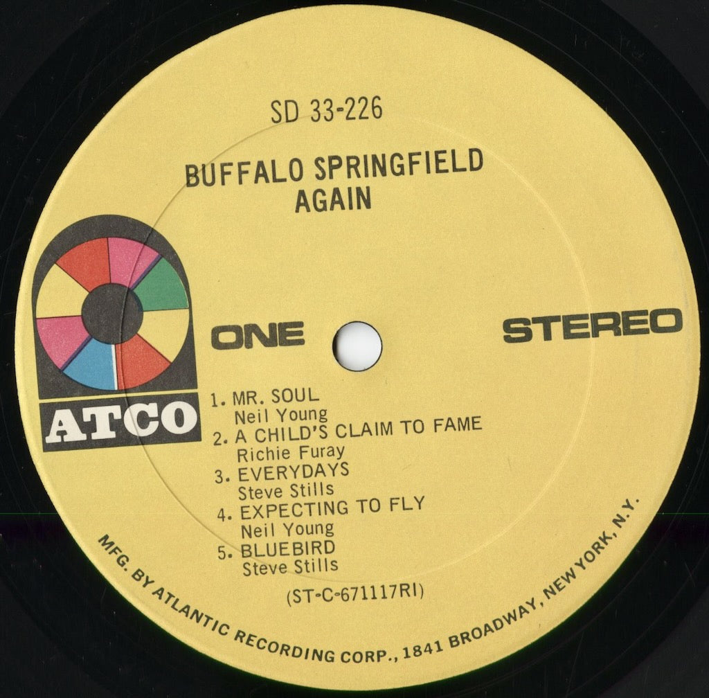 Buffalo Springfield - Again (SD 33-226) 1969 US ATCO|中古LP
