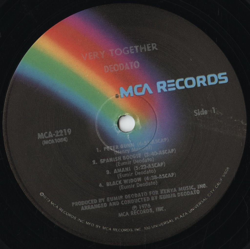 Deodato - Very Together (MCA-2219) 1976 US MCA|中古LP