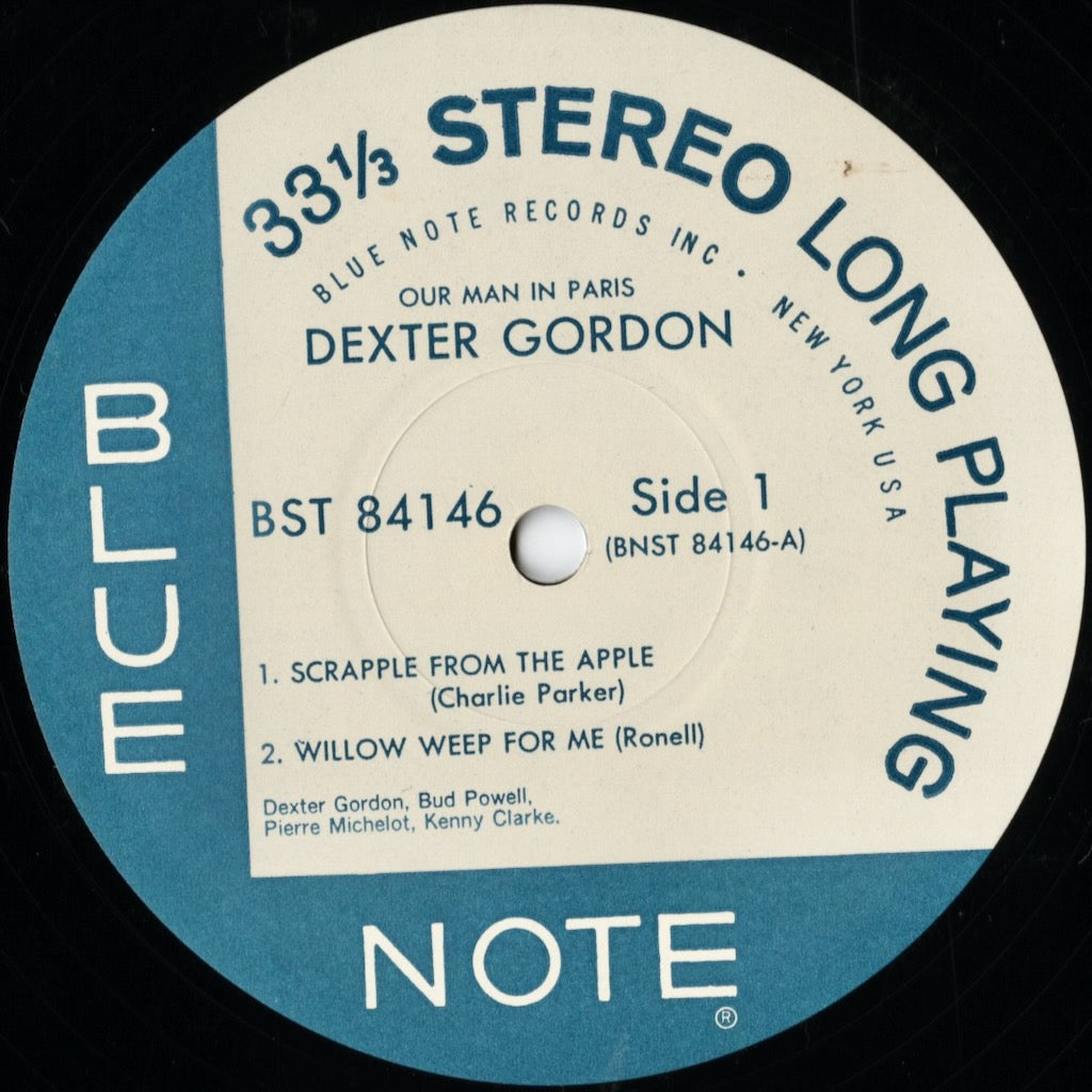 Dexter Gordon - Our Man In Paris (BST-84146) 1973 JPN Blue Note|中古LP