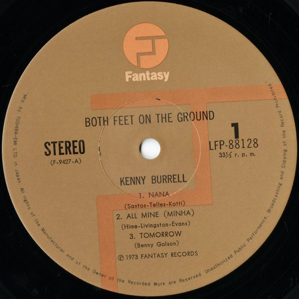 Kenny Burrell / ケニー・バレル / Both Feet On The Ground (LFP-88128)