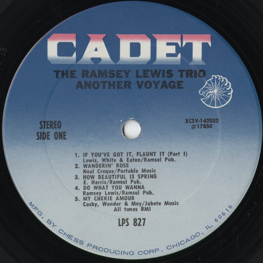 Ramsey Lewis Trio - Another Voyage (LPS-827) 1969 US Cadet|中古LP