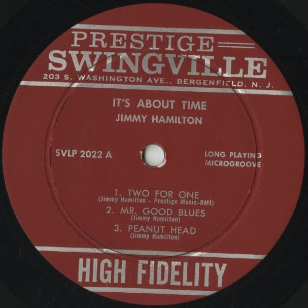 Jimmy Hamilton / ジミー・ハミルトン / It's About Time (SV2022)