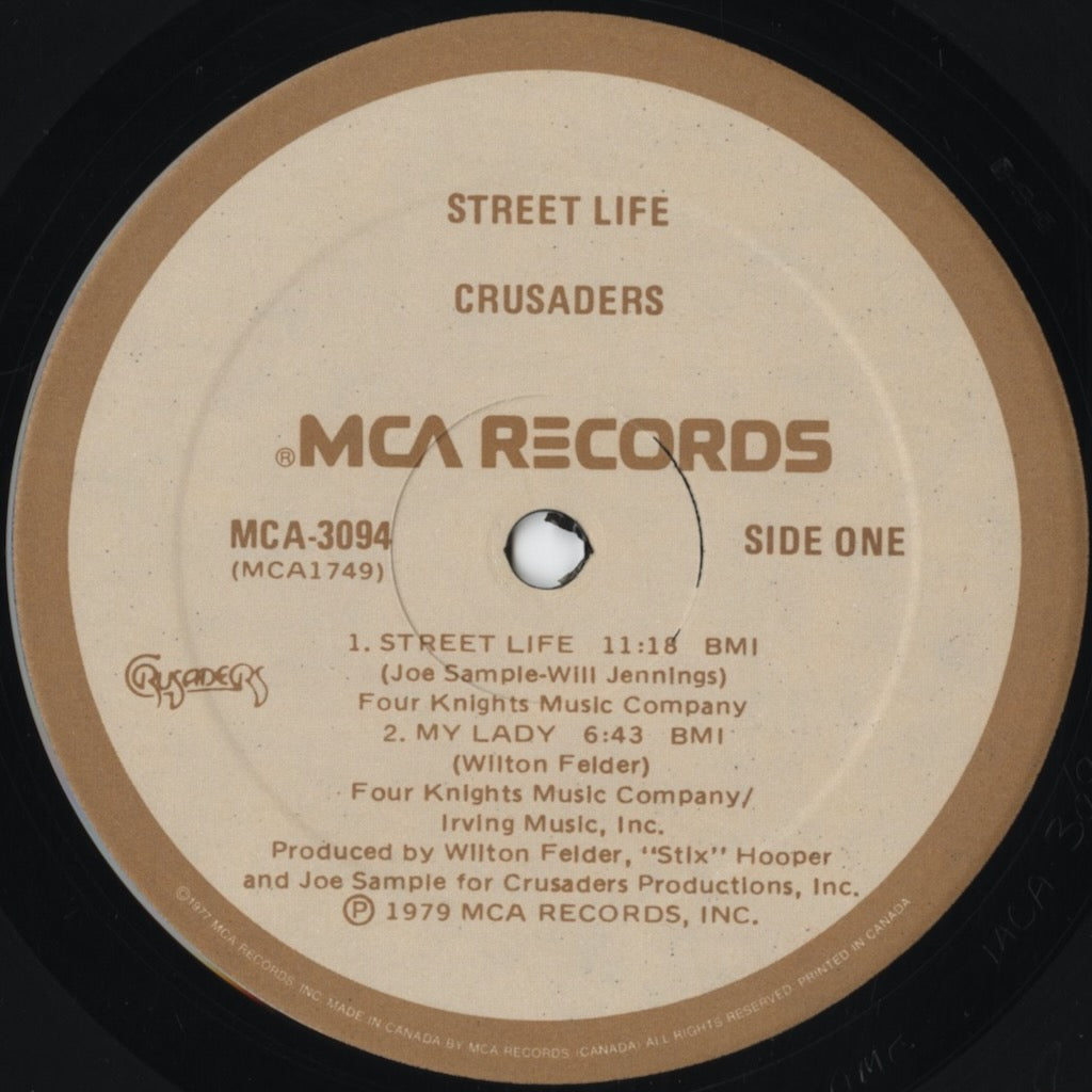Crusaders - Street Life (MCA 3094) 1979 US MCA|中古LP