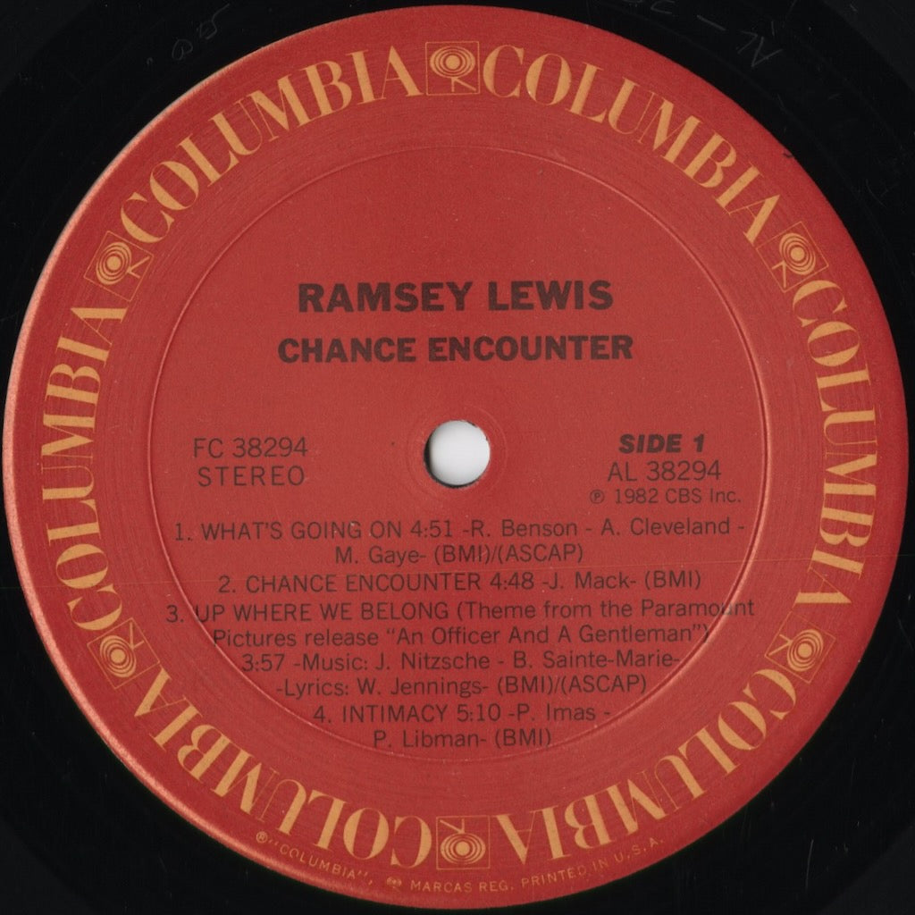 Ramsey Lewis - Chance Encounter (FC 38294) 1982 US Columbia|中古LP