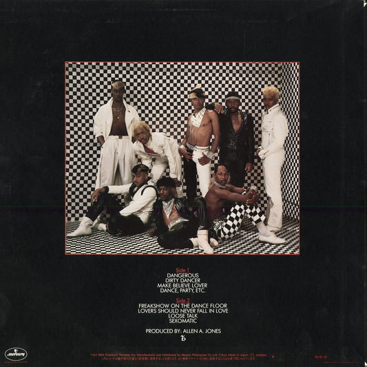 Bar-Kays - Dangerous (25PP-127) 1984 JPN Mercury|中古LP