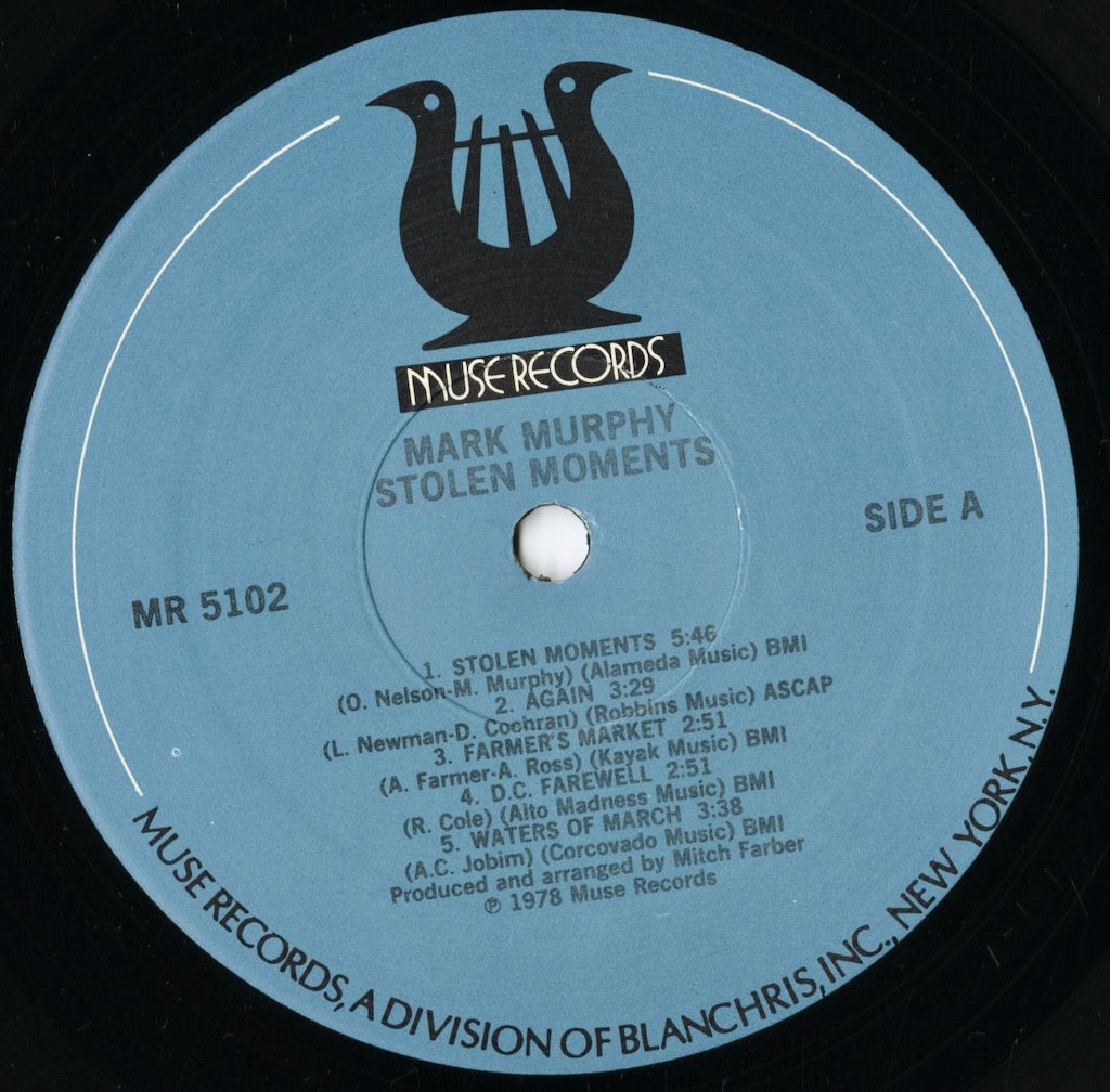 Mark Murphy / マーク・マーフィ / Stolen Moments (MR 5102)