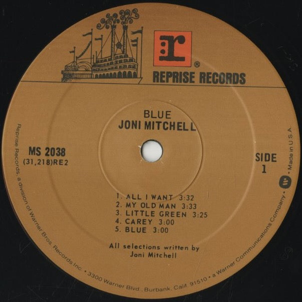 Joni Mitchell / ジョニ・ミッチェル / Blue (MS 2038)