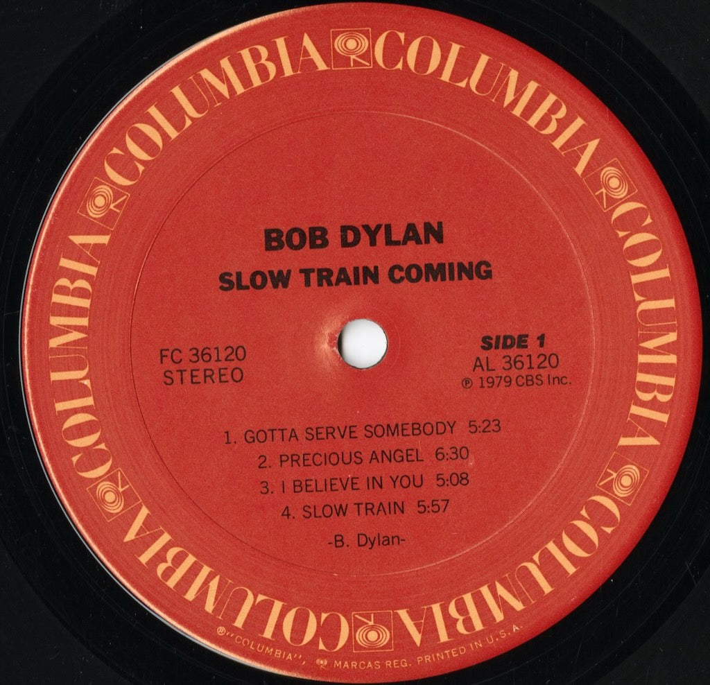 Bob Dylan - Slow Train Coming (FC 36120) 1979 US Columbia|中古LP