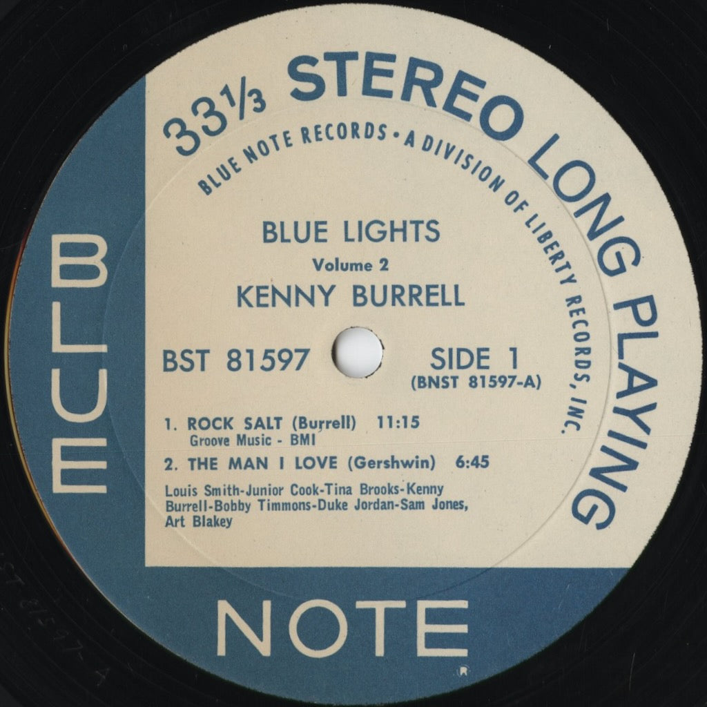 Kenny Burrell - Blue Lights Volume 2 (BST 81597) 1967 US Blue Note - Liberty|中古LP