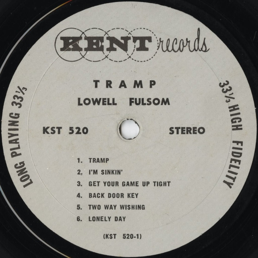 Lowell Fulsom – Tramp (KST 520) 1967 US Kent | 中古LP