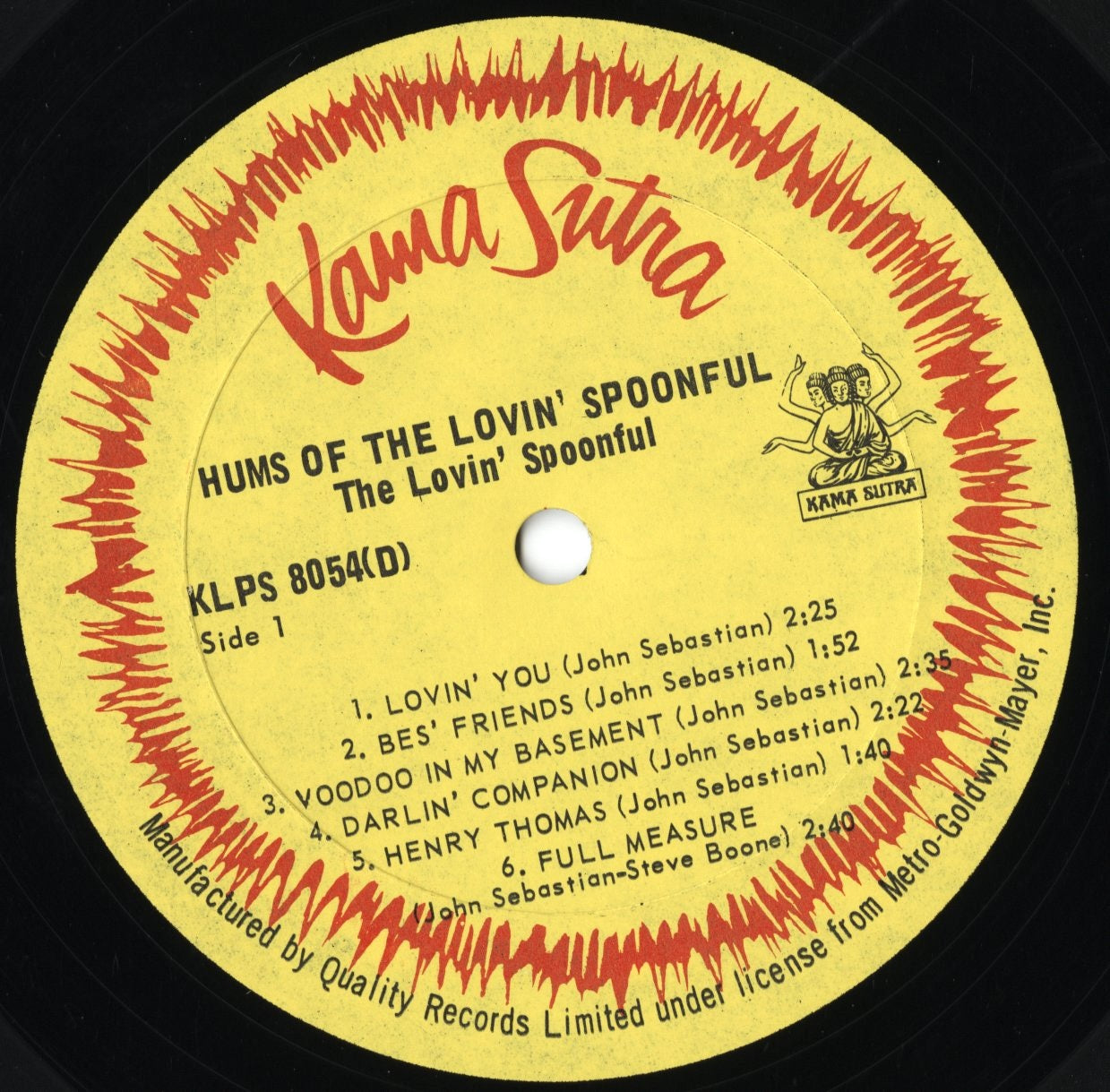 Lovin' Spoonful / ラヴィン・スプーンフル / Hums Of The Lovin' Spoonful (KLPS-8054)