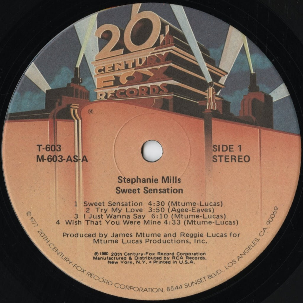 Stephanie Mills - Sweet Sensation (T-603) LP 1980 US 20th Century Fox|中古LP