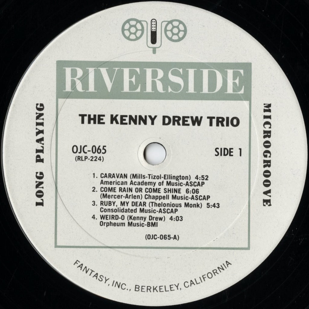 Kenny Drew – The Kenny Drew Trio (OJC-065) 1983 US Riverside / Original Jazz Classics | 中古LP