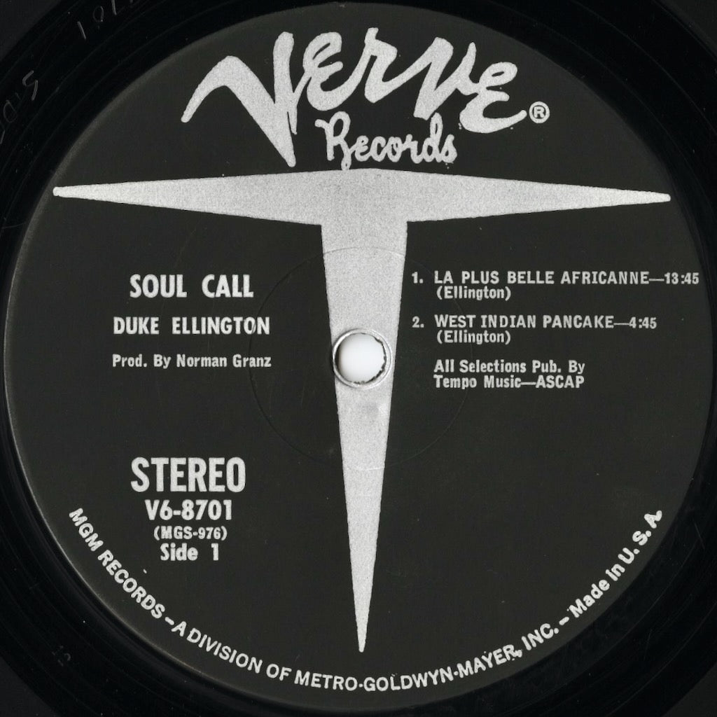 Duke Ellington - Soul Call (V6-8701) LP 1967 US Verve|中古LP