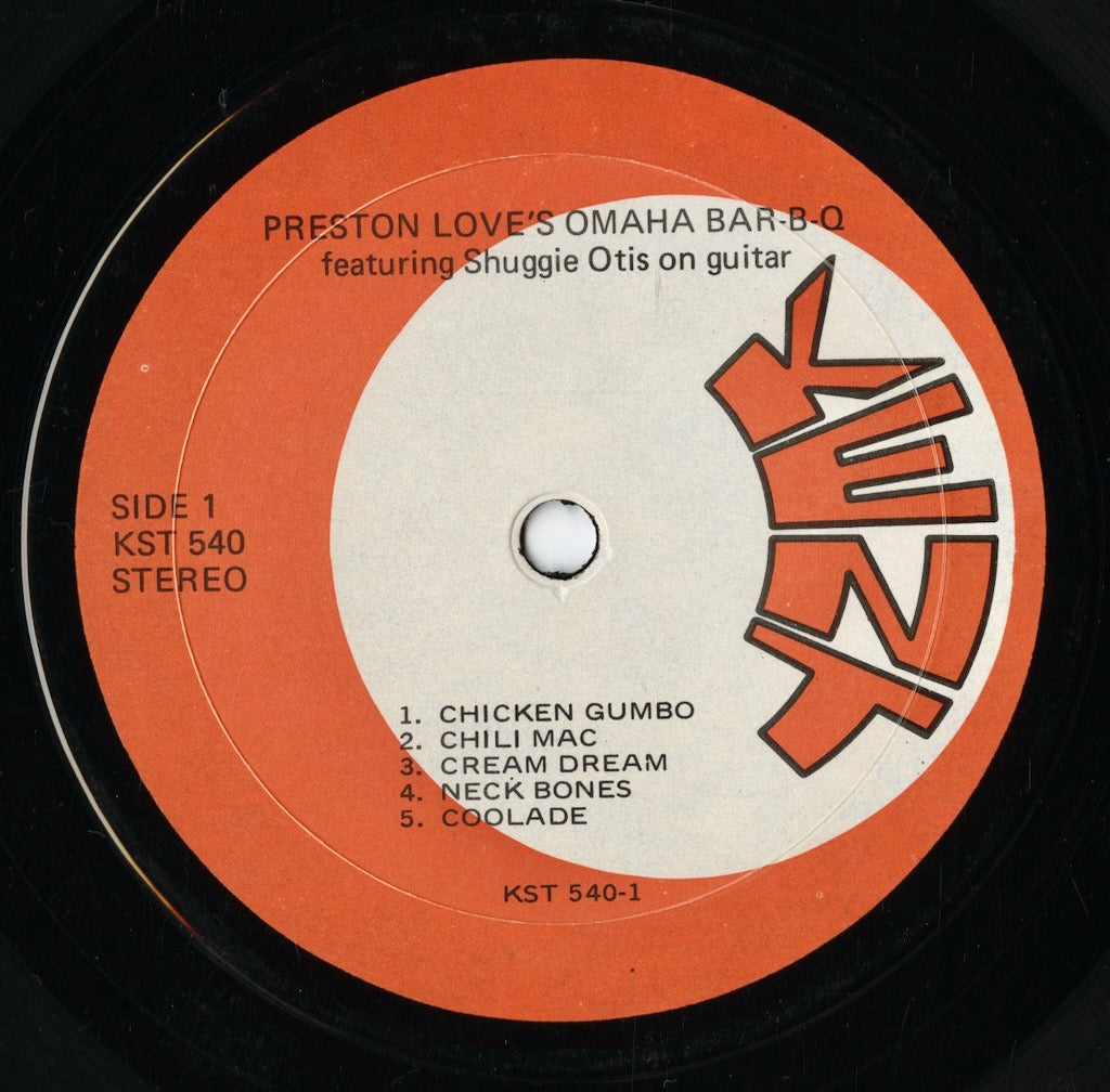Preston Love - Omaha Bar-B-Q (KST 540) 1970 US Kent|中古LP