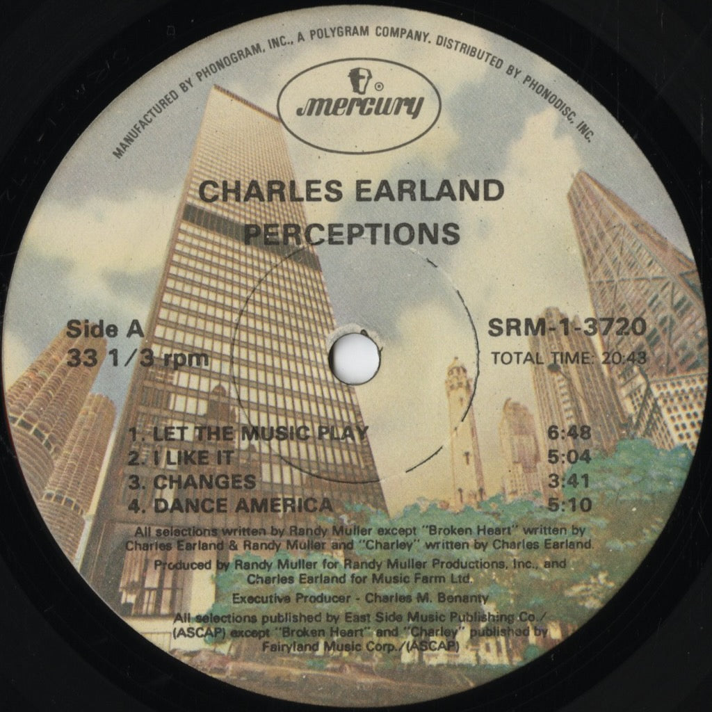 Charles Earland – Perceptions (SRM-1-3720) 1978 US Mercury | 中古LP