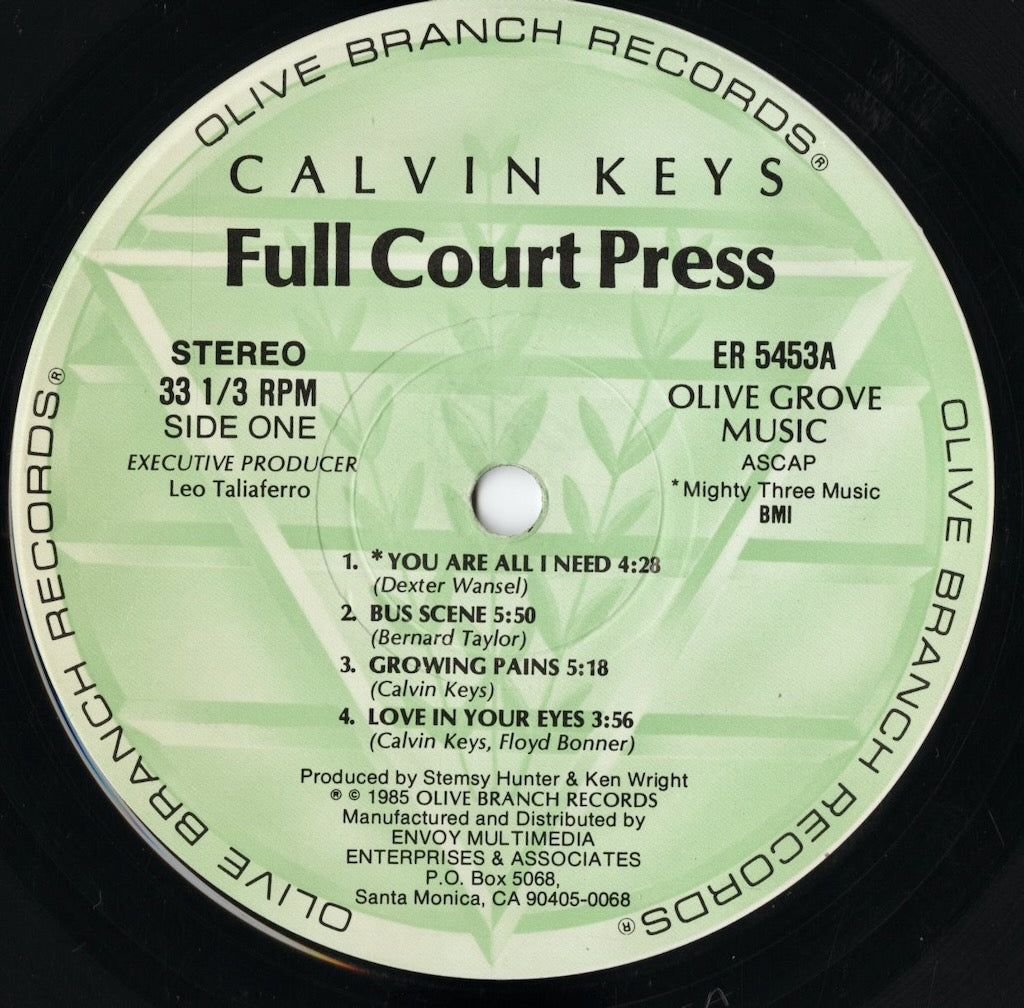 Calvin Keys / カルヴィン・キーズ / Full Court Press (ER 5453)