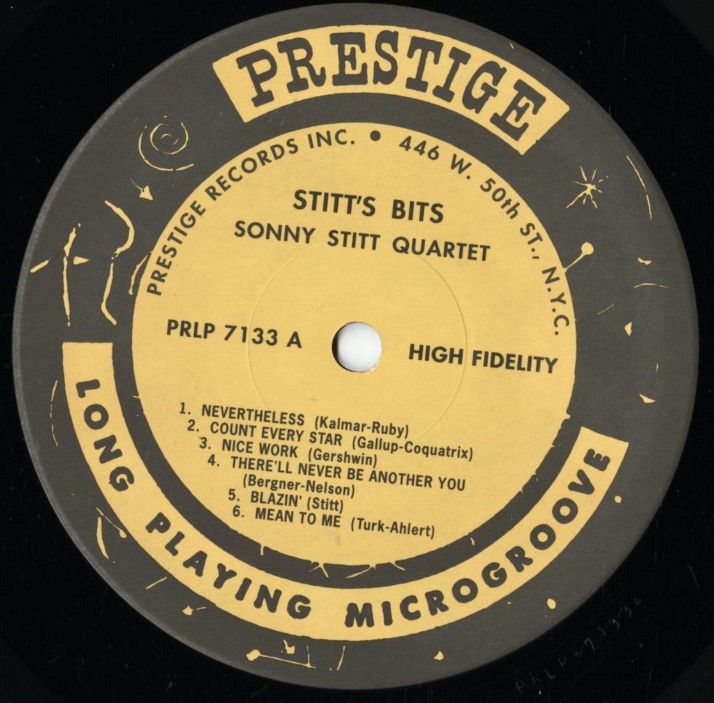 Sonny Stitt - Stitt's Bits (VIJ-30070) LP 1993 JPN Prestige|中古LP