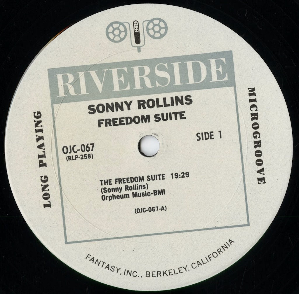 Sonny Rollins - Freedom Suite (OJC-067) 1983 US Riverside / Original Jazz Classics|中古LP