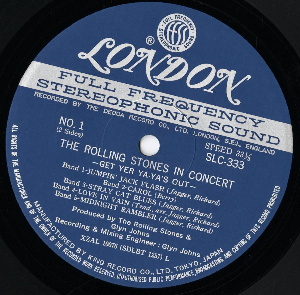 The Rolling Stones / Get Yer Ya-Ya's Out (SLC-333)
