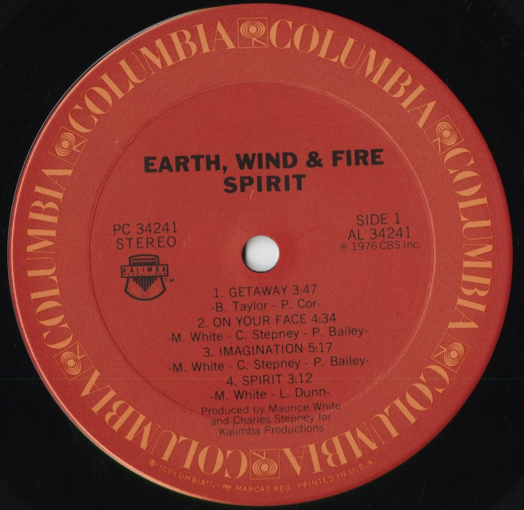 Earth Wind & Fire – Spirit (PC 34241) 1976 US Columbia|中古LP