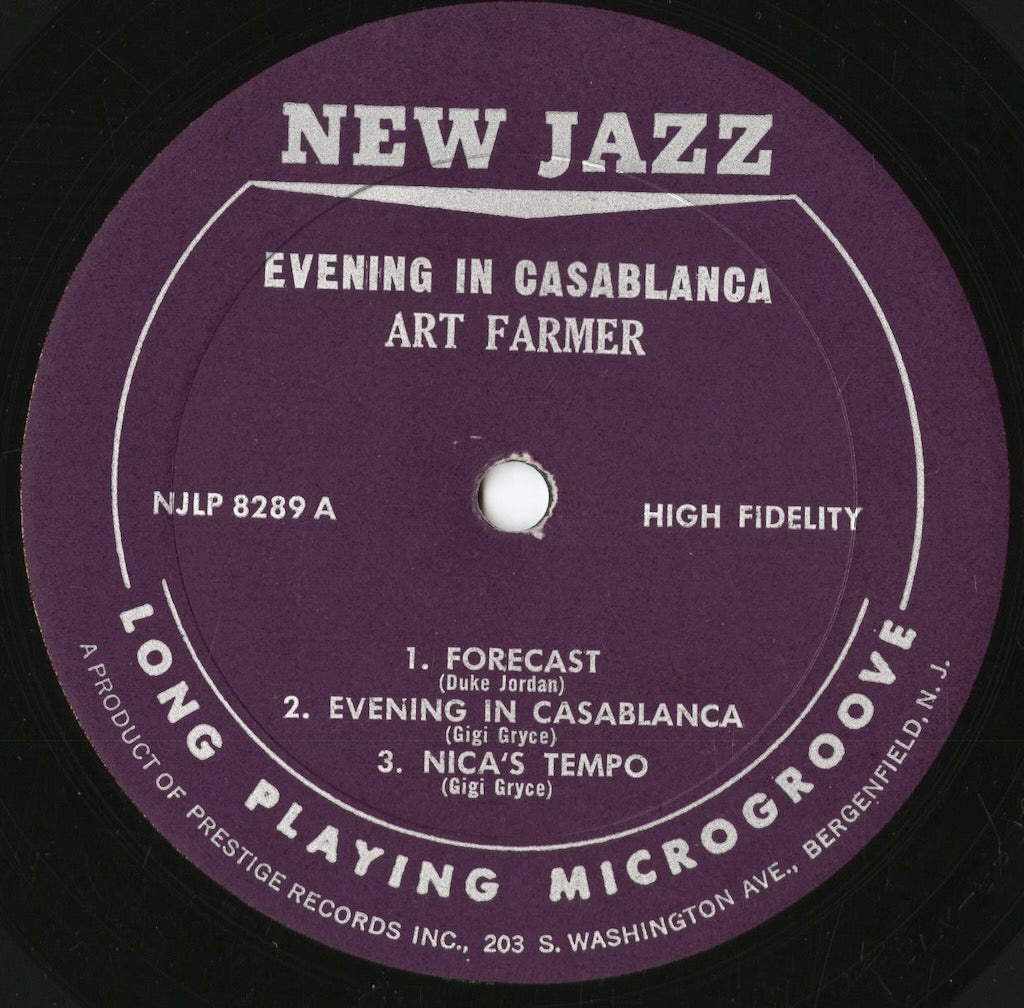 Art Farmer - Evening In Casablanca (NJLP 8289) 1963 US New Jazz|中古LP