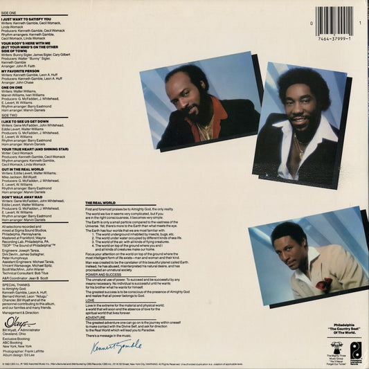 The O'Jays - My Favorite Person (PZ 37999) 1982 US Philadelphia International|中古LP