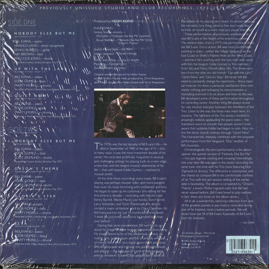 Bill Evans - From The 70's (F-9630) 1984 US Fantasy|中古LP