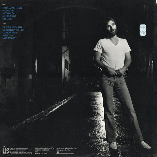 Robbie Dupree - Street Corner Heroes (6E-344) 1981 US Elektra|中古LP