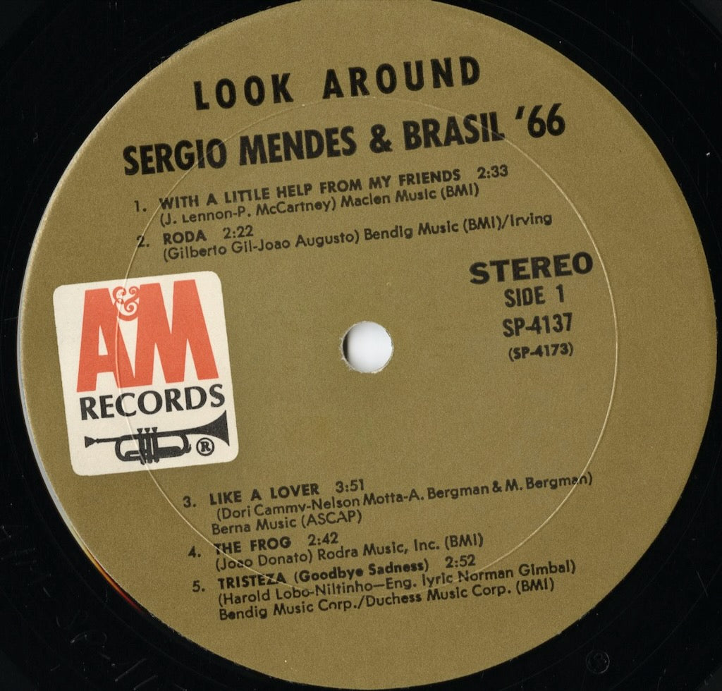 Sergio Mendes - Look Around (SP4137) LP 1968 US A&M|中古LP