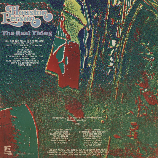 Houston Person - The Real Thing (2EB 9010) 1973 US Eastbound|中古LP