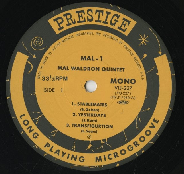Mal Waldron Quintet / マル・ウォルドロン / Mal-1 (VIJ-227)